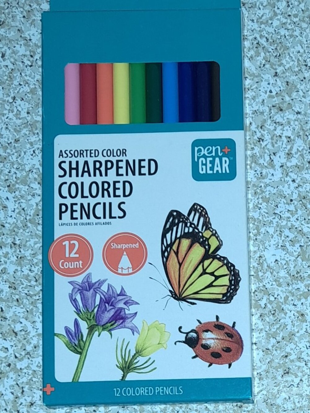 NEW Pen+Gear 12 Sharpened Colored Pencils Nontoxic